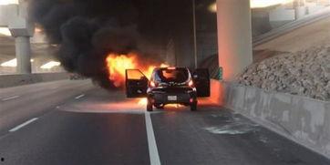 汽车着火视频,现场画面触目惊心