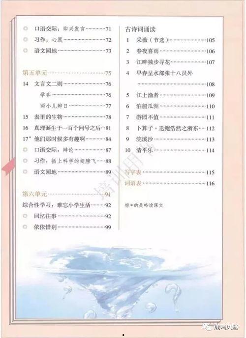 六年级下册教学视频